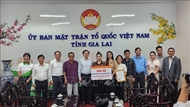 Nutifood donates 10 billion VND to storm victims in Gia Lai province
